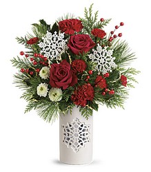 Teleflora's Flurry Of Elegance Bouquet from Victor Mathis Florist in Louisville, KY